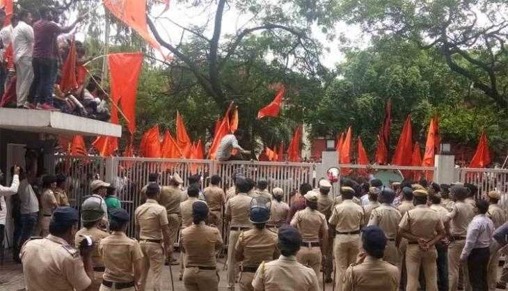 महाराष्ट्र बंद : पुण्यातील तोडफोडप्रकरणी 185 जण ताब्यात | maharashtra bandh 185 detained for creat rucks in maratha morcha pune