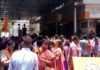 लोकसभा | Saffron thrill in Shivsena's main office at Dadar