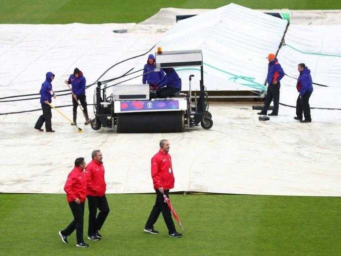 बीसीसीआय | Rain stopped, but ... BCCI gave important updatesq