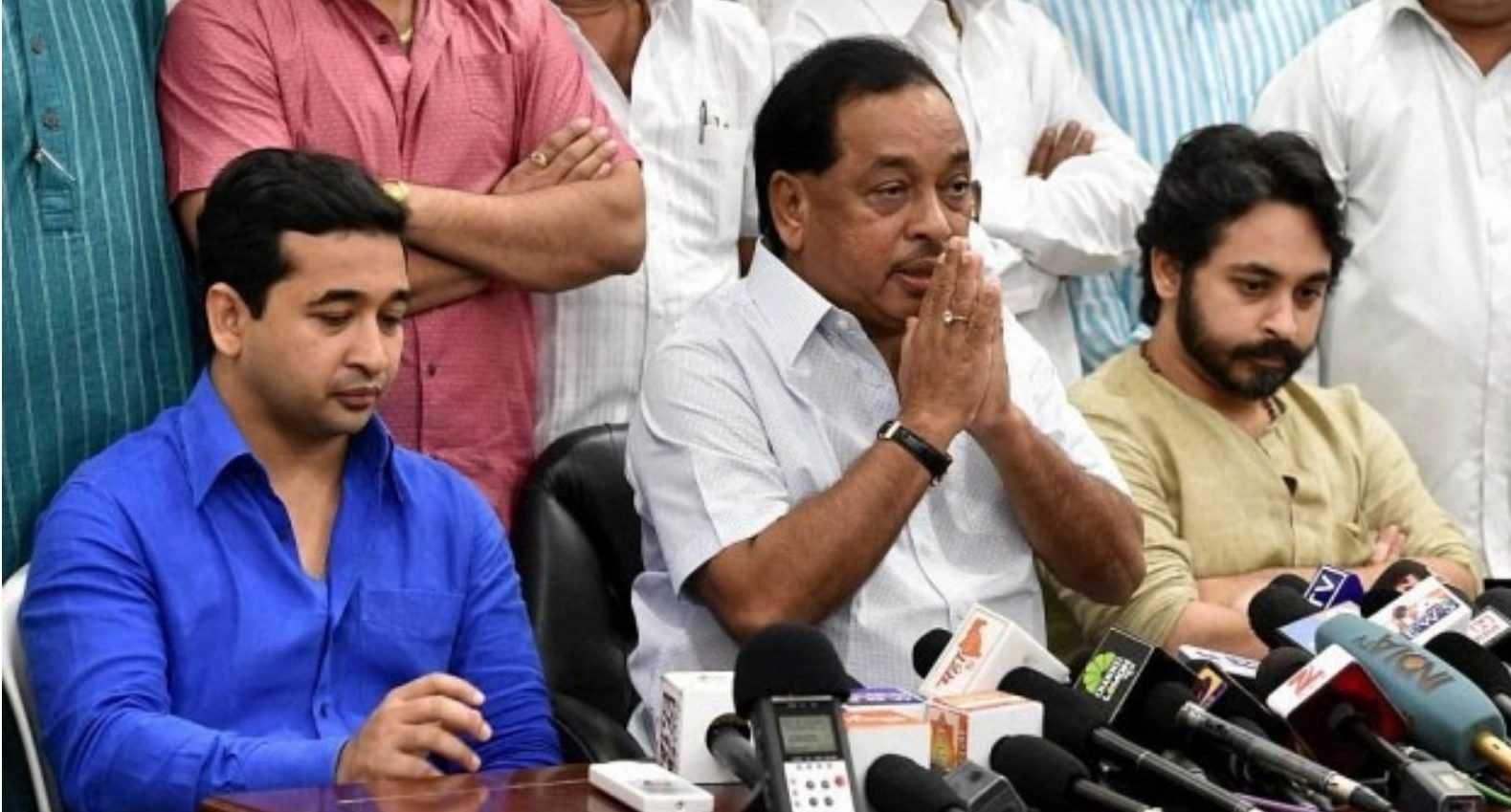 लोकसभा | MLA Nitesh Rane is taking the support of Congress, but Congress has closed doors for Rane.