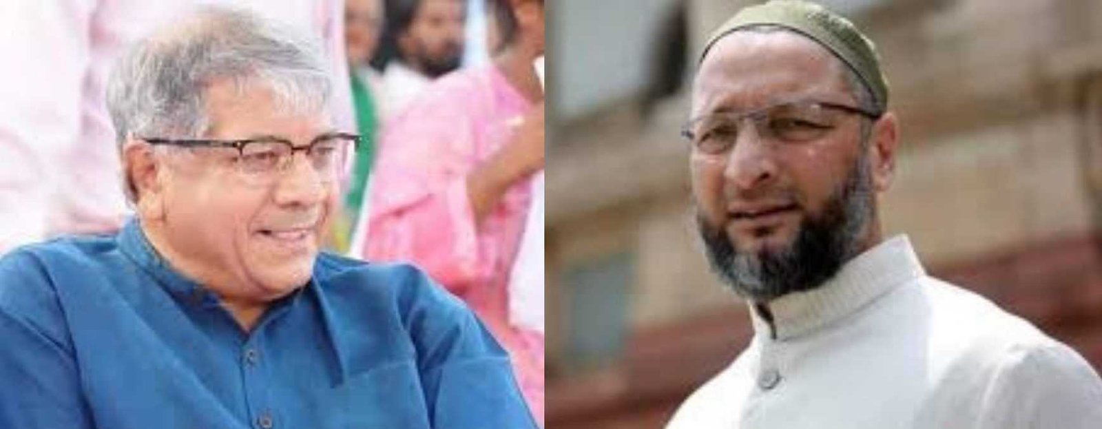 आंबेडकर-ओवेसी | Ambedkar-Owaisi's alliance in the state, Congress again waits for deprivation .......