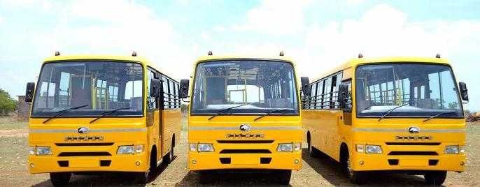 स्कूल बस | 134 school buses licenses canceled in Washim district