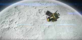 चांद्रयान-२ ने चंद्राच्या कक्षेत यशस्वी प्रवेश केला.Chandrayaan-1 made successful entry into the Moon's orbit