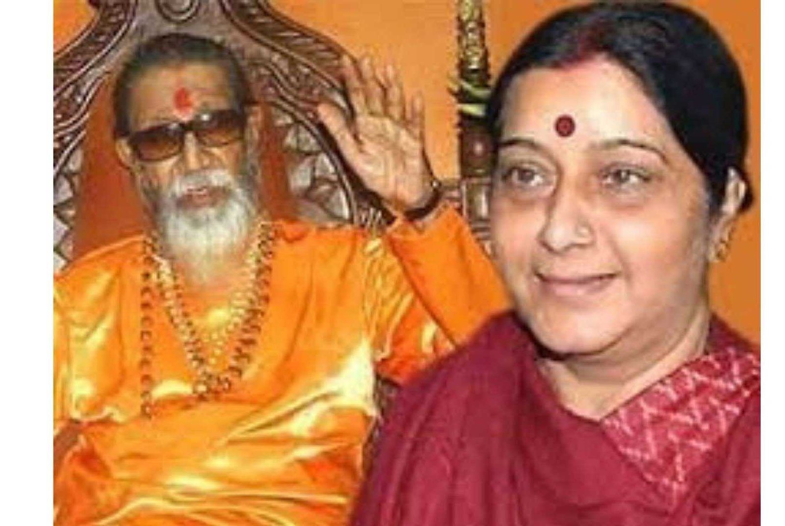 बाळासाहेब ठाकरे | Sushma Swaraj of Shiv Sena chief Balasaheb Thackeray for the post of Prime Minister