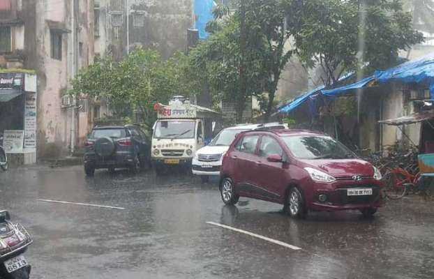 रायगड | Rainfall starts in Raigad district, weather forecast for 72 hours rains