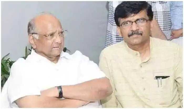 संजय राऊत | Sanjay Raut visits Pawar to establish power ...