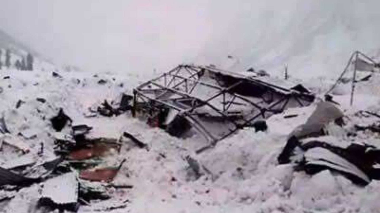हिमस्खलनात | Six people, including 4 soldiers, died in the avalanche