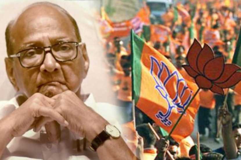 भाजपाचा पवारांना टोला-BJP topple Pawar